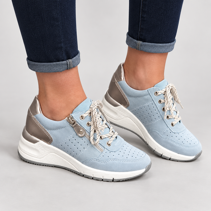 Clara | Komfortsneakers til Kvinder med Polstret For og Skridsikker Sål