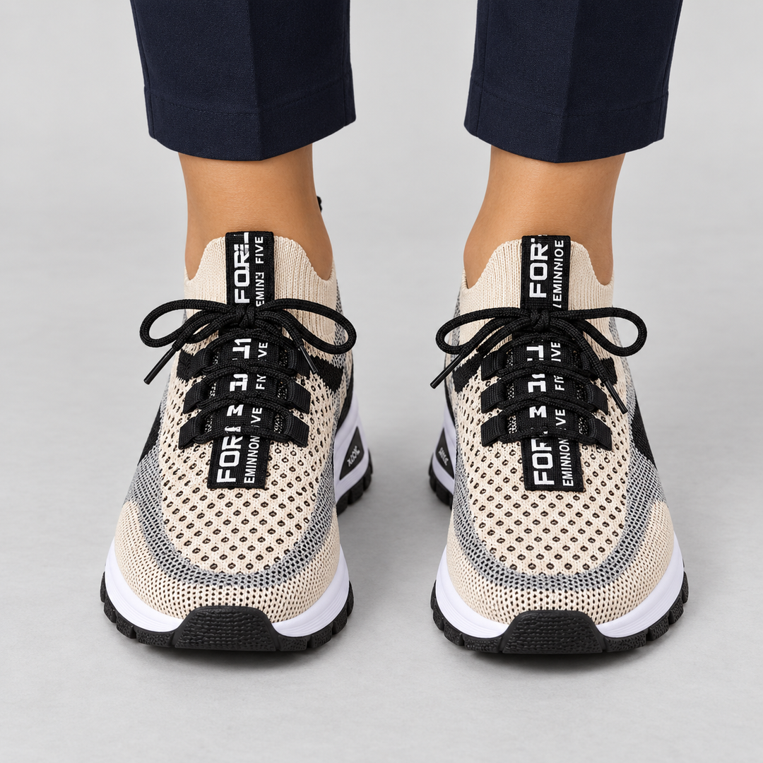 Lea | Lette Komfortsneakers til Kvinder med Polstret Sål