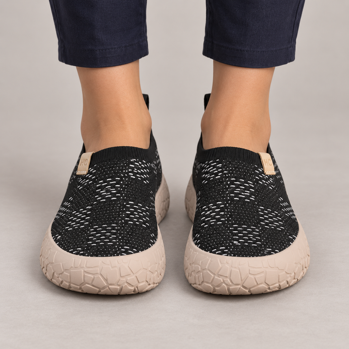 Nadia | Slip-On Komfortsneakers til Kvinder med Åndbar Mesh-Overdel